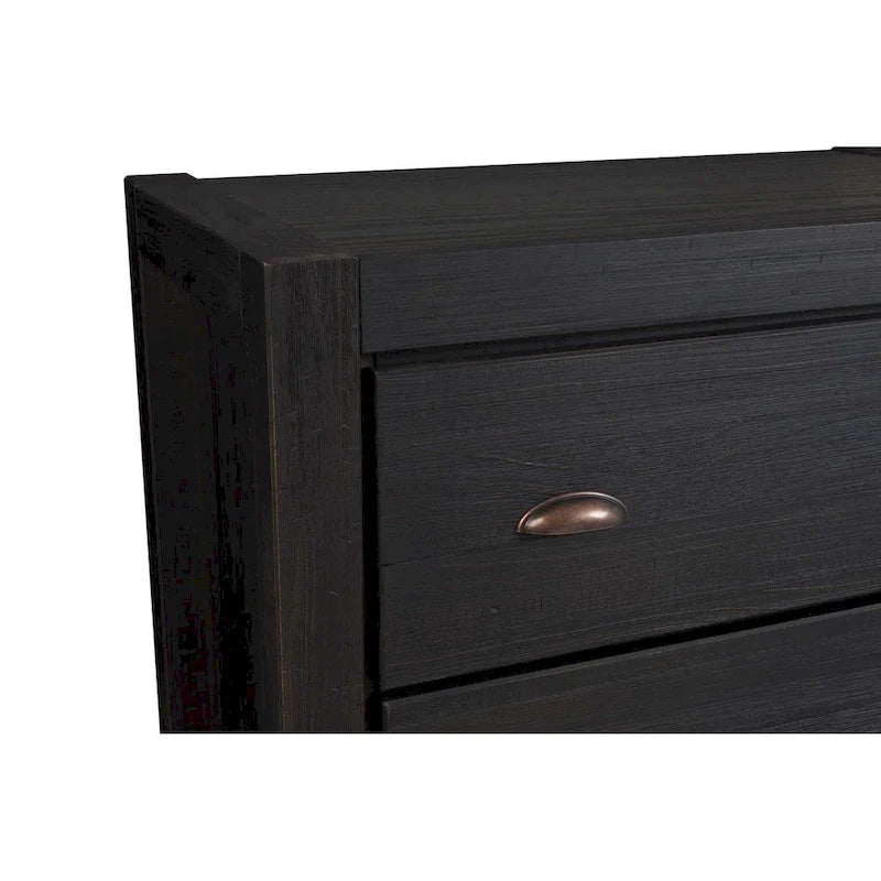 Grain Wood Furniture Montauk 5-drawer Solid Wood Chest 19