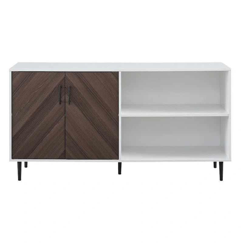 Mobile TV Middlebrook Cassandra da 58 pollici con motivo bookmatch 9