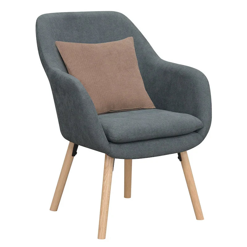 Convenience Concepts Take a Seat Charlotte Poltrona Accento Imbottita con Schienale Alto 19