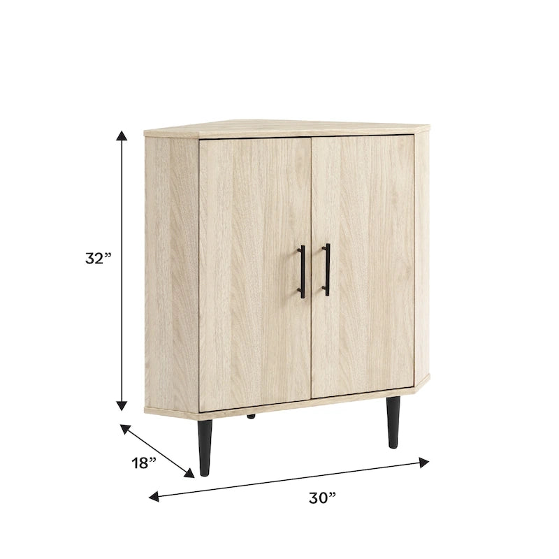 Middlebrook Designs 30-inch Corner Accent Cabinet 5