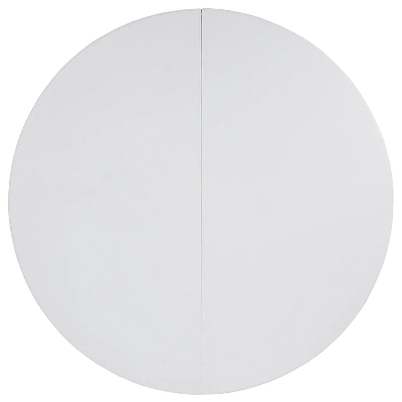 6-Foot Round Bi-Fold Plastic Event Folding Table with Handle 8