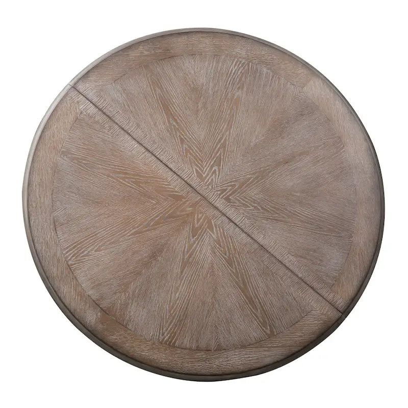 Magnolia Manor Round Pedestal Dining Table with Expandable Leaves - 2 Finishes 10