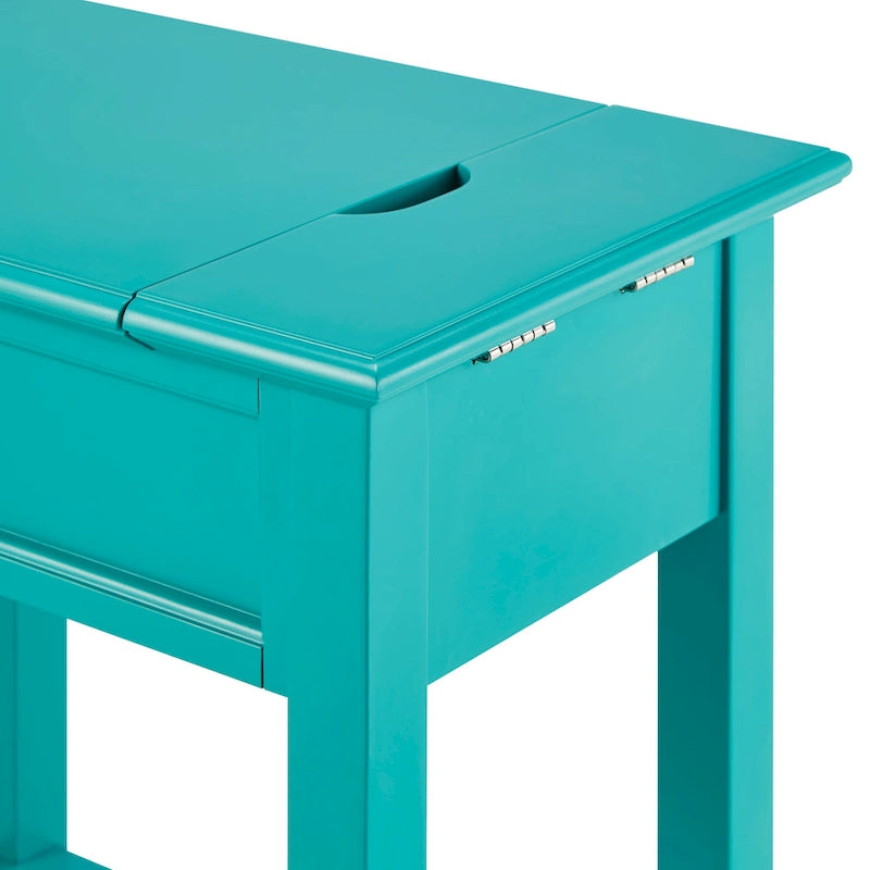 Tavolino con 1 cassetto Zayden con stazione di ricarica di iNSPIRE Q Bold 25