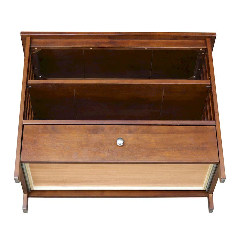 Solid Hardwood Mission Corner TV Stand 24