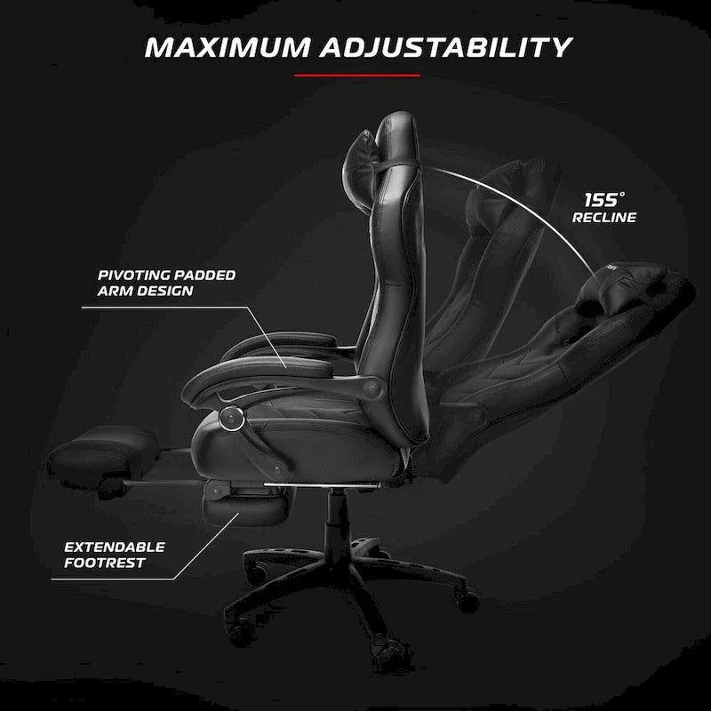 RESPAWN 110 Pro Gaming Chair - Gaming Chair with Footrest, Ergonomic Computer Desk Chair 26
