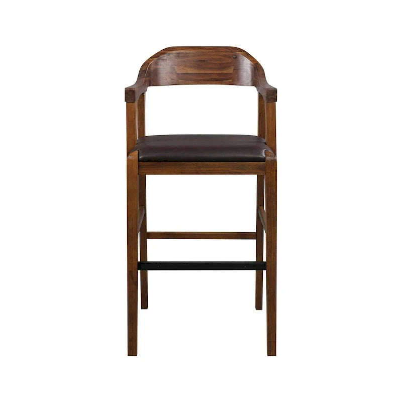 Rasmus Wood Counter or Bar Stool 15