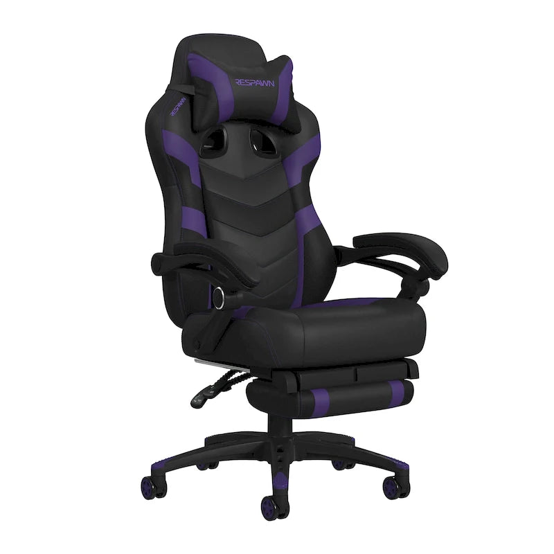 RESPAWN 110 Pro Gaming Chair - Gaming Chair with Footrest, Ergonomic Computer Desk Chair 4