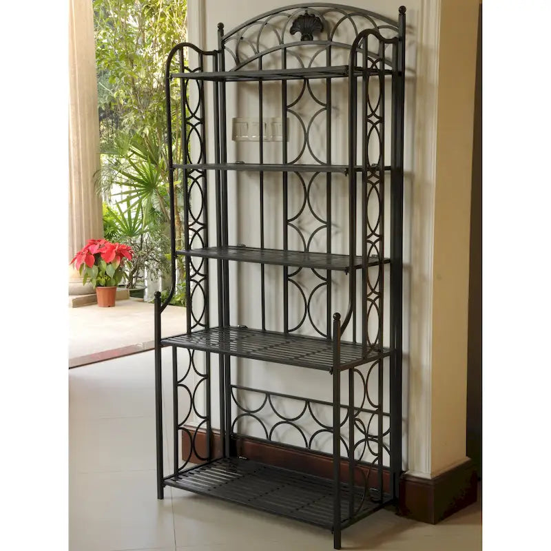 Mandalay 5-Tier Iron Baker's Rack 8