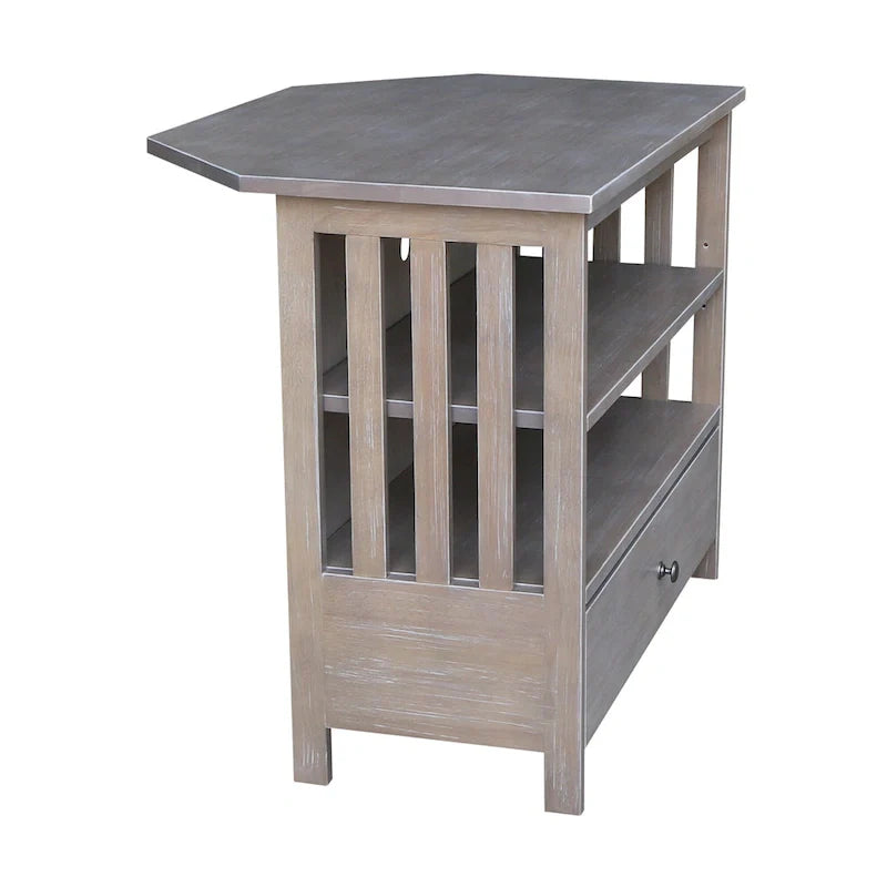 Solid Hardwood Mission Corner TV Stand 27