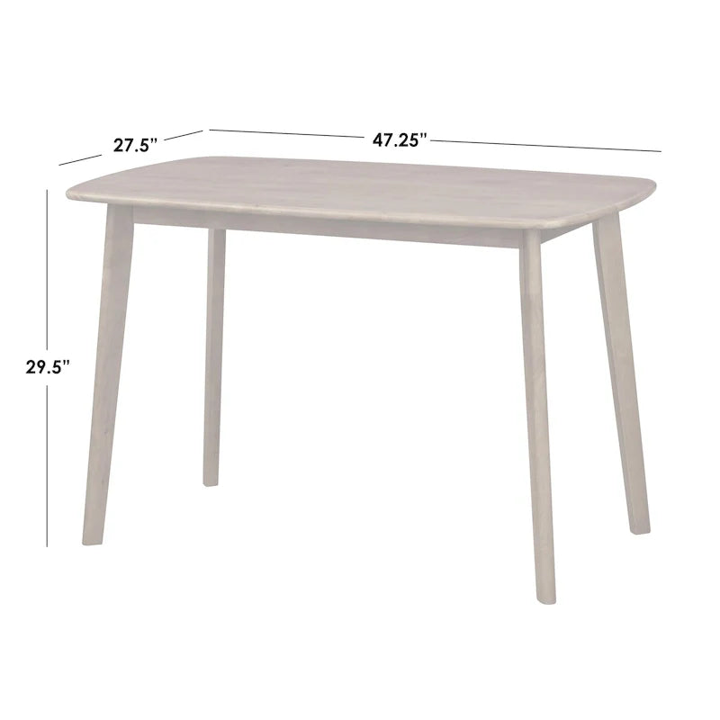 Simple Living 4-Piece Nettie Solid Wood Dining Set 16