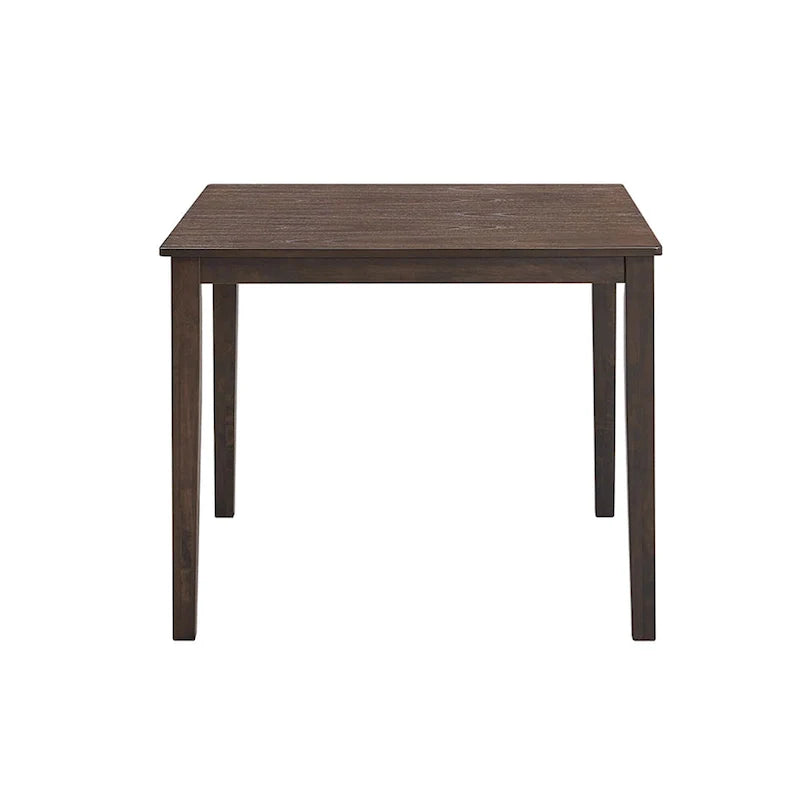 Set Tavolo e Sedie per Colazione in Cucina, Tavolo da Pranzo Quadrato in Legno, Tavolo da Pranzo Casuale con 4 Sedie Imbottite 33